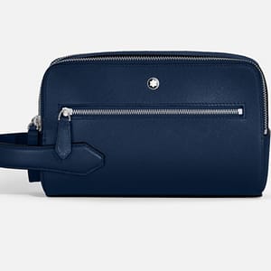 Montblanc Sartorial Toiletry Bag Blu Inchiostro: eleganza compatta e funzionale