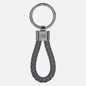 PORSCHE DESIGN Portachiavi Leather Cord Anthracite Grey