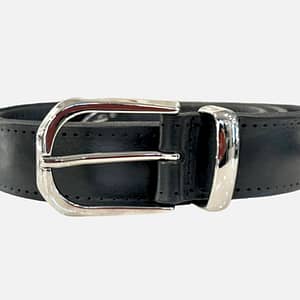 Orciani Cintura Bull Soft - Pelle Nera