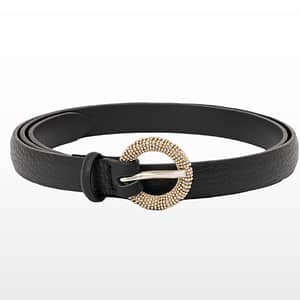 Cintura classica Sense in pelle 1,5 cm