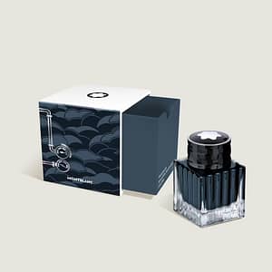 Montblanc Inchiostro Blu Carbone - Around the World in 80 Days