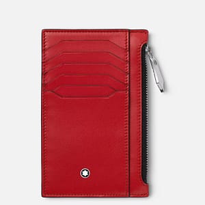 Montblanc Meisterstück Pocket Holder 8cc Red - Eleganza Compatta e Funzionalità