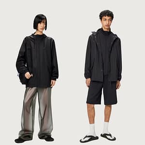 Fishtail Parka Black Rains