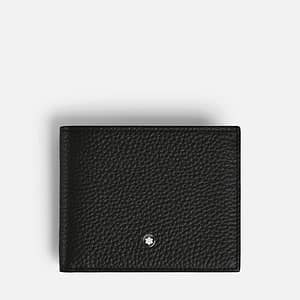 Portafoglio Montblanc Soft Grain Nero