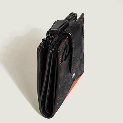 Portafoglio Montblanc Mini Extreme 3.0 nero cayenna in pelle compatta