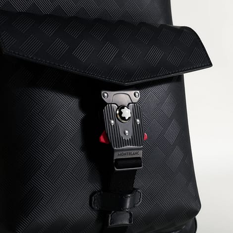 Zaino Montblanc Extreme 3.0 con fibbia M LOCK 4810 in pelle nera