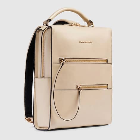 Piquadro zaino donna porta iPad in pelle