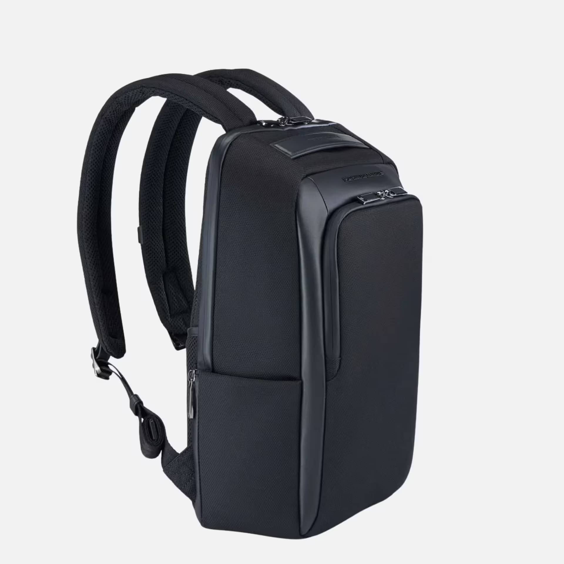 Zaino Roadster XS in nylon impermeabile con inserti in pelle