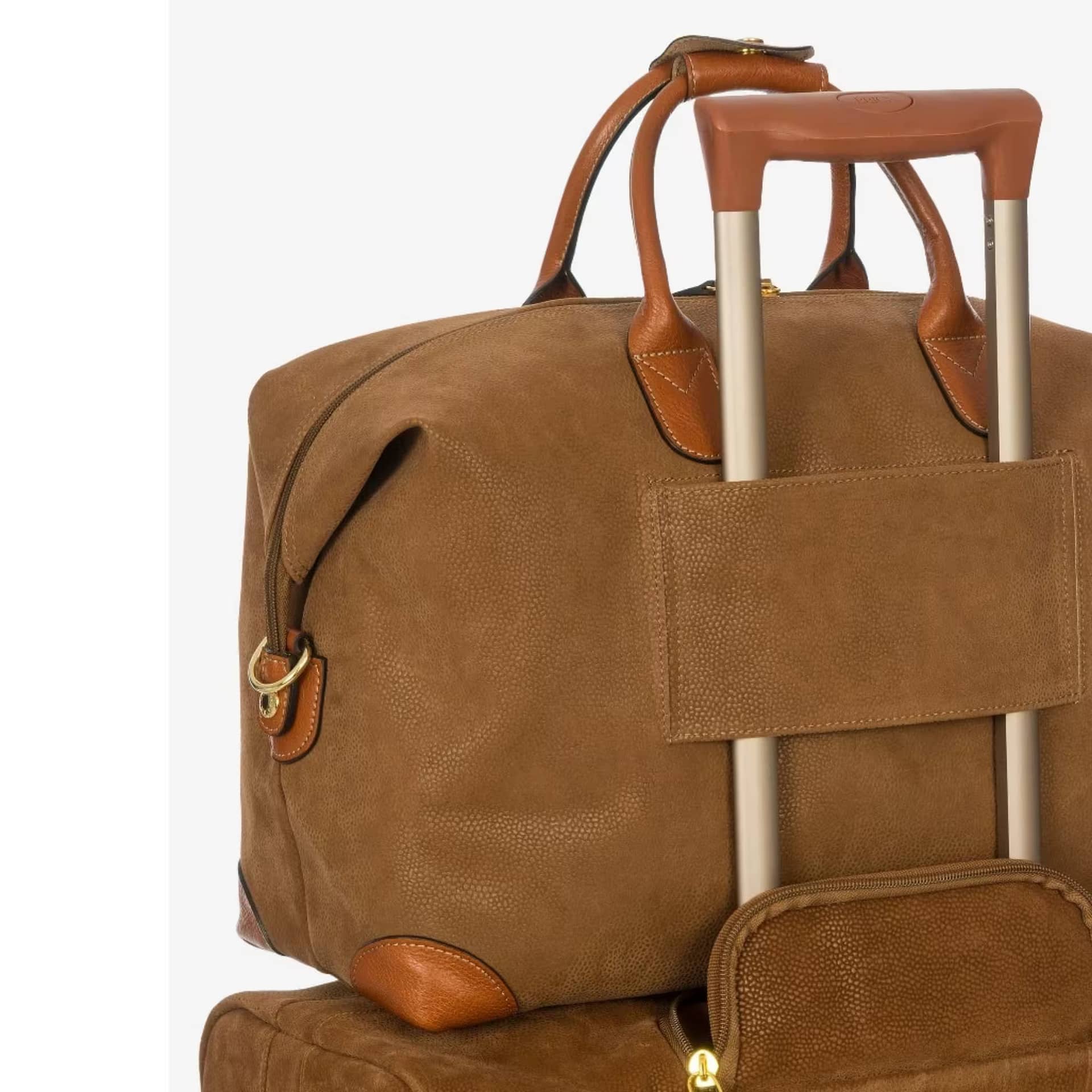 Borsone Piccolo Life Camel Bric's - Eleganza e Funzionalità Made in Italy