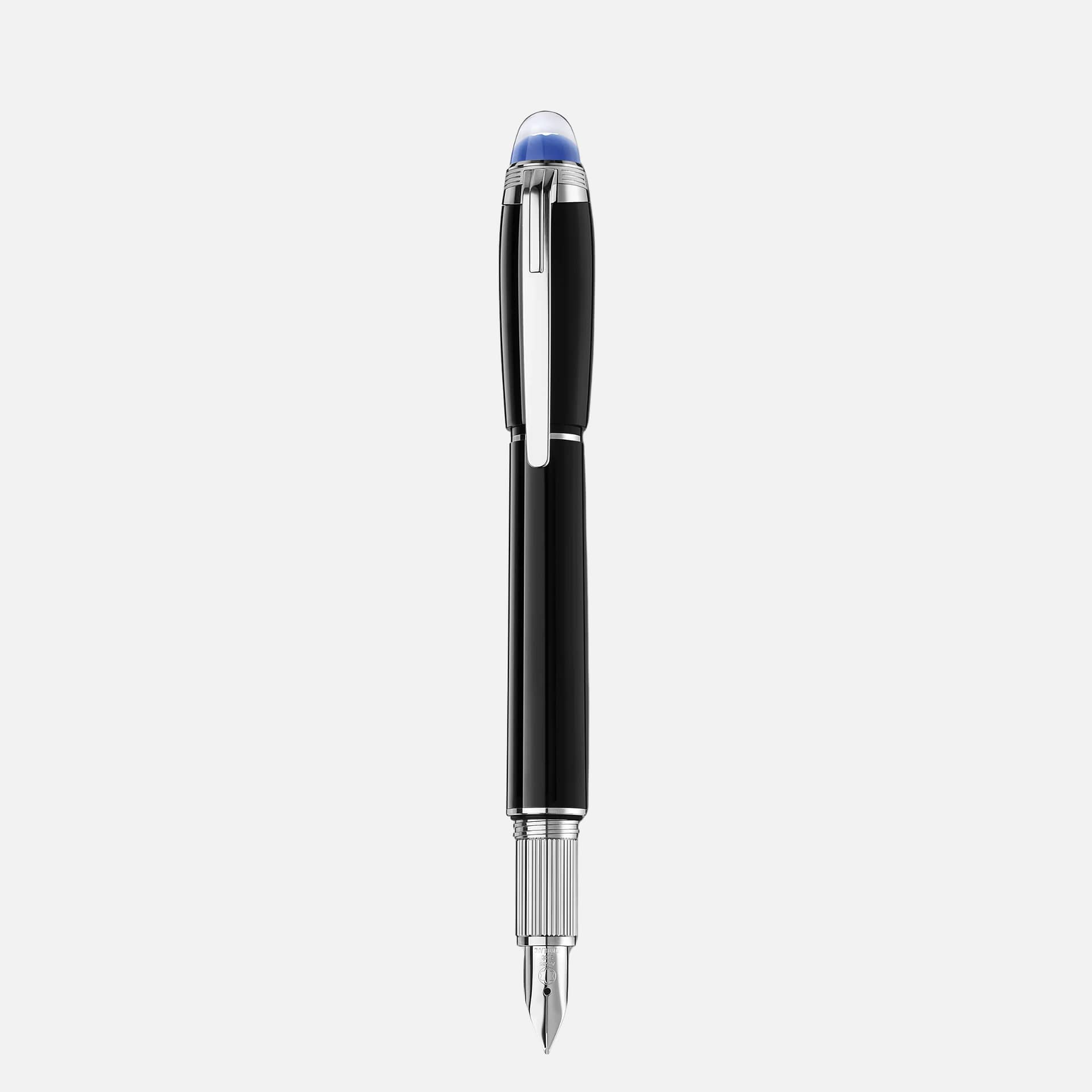 Montblanc StarWalker stilografica in resina nera con pennino oro 14K