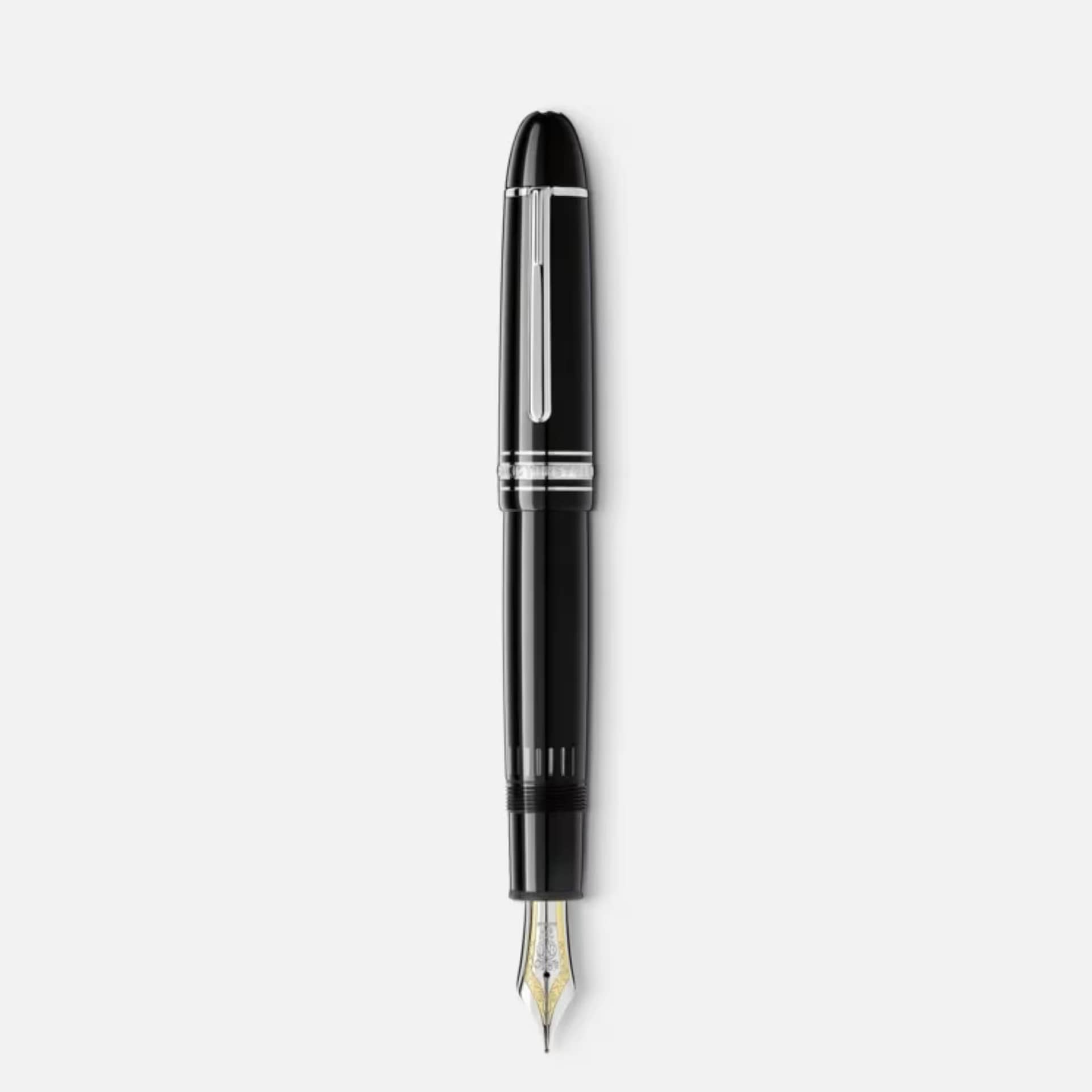 Montblanc Meisterstück 149 Stilografica Platinum-Coated con cappuccio montato