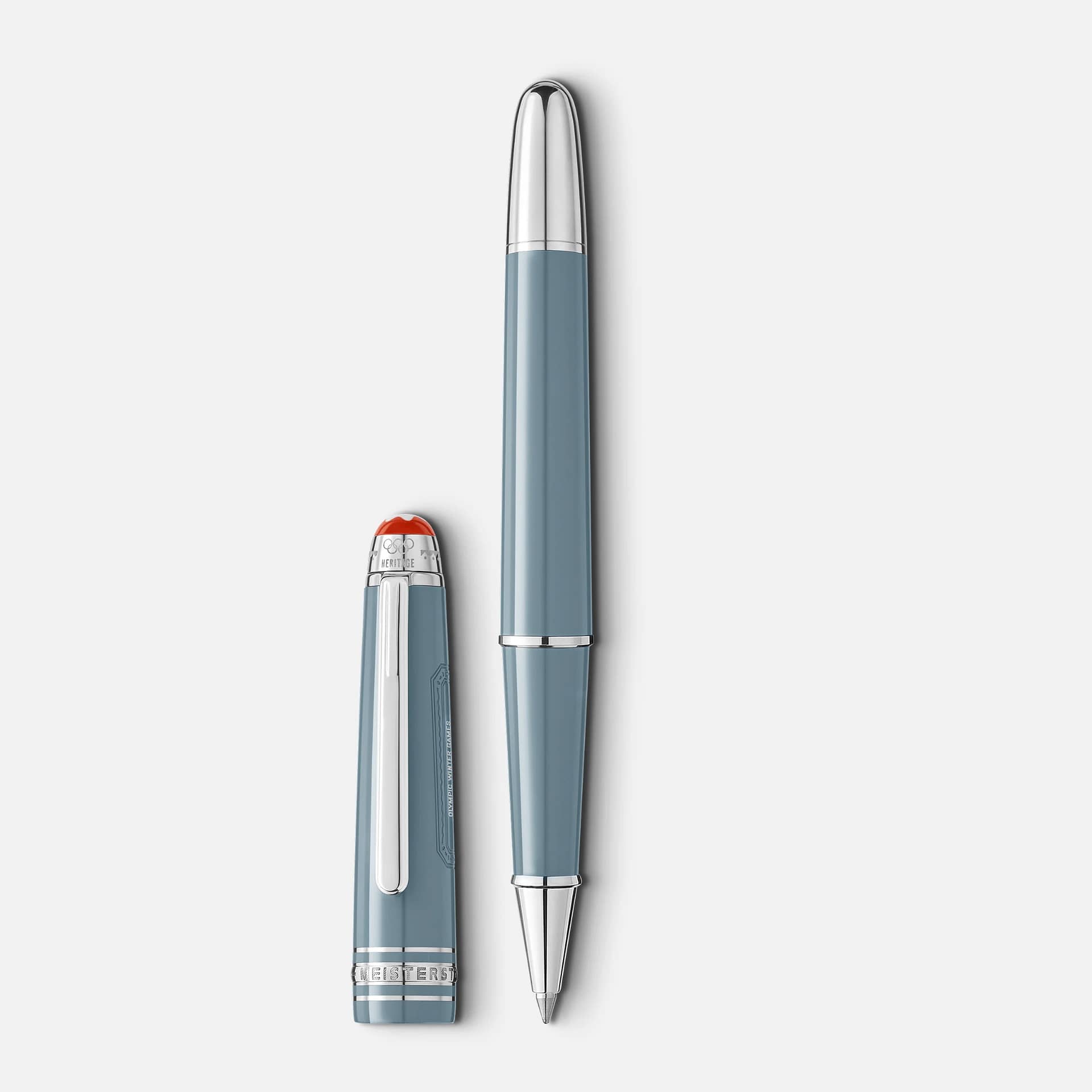 Roller Montblanc Olympic Heritage Chamonix 1924 con cappuccio separato in verticale