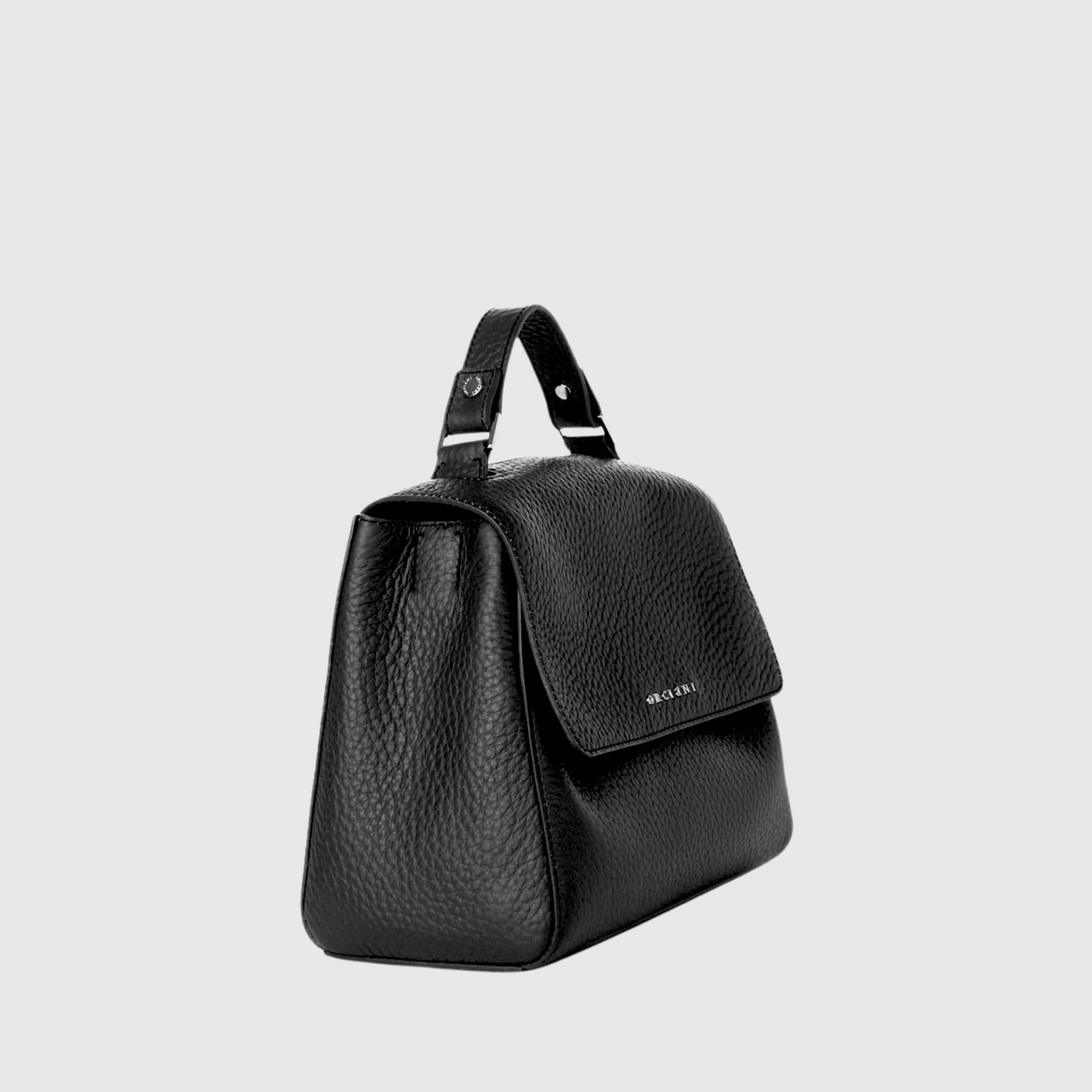 Borsa Orciani Sveva Soft Piccola a mano in pelle con tracolla